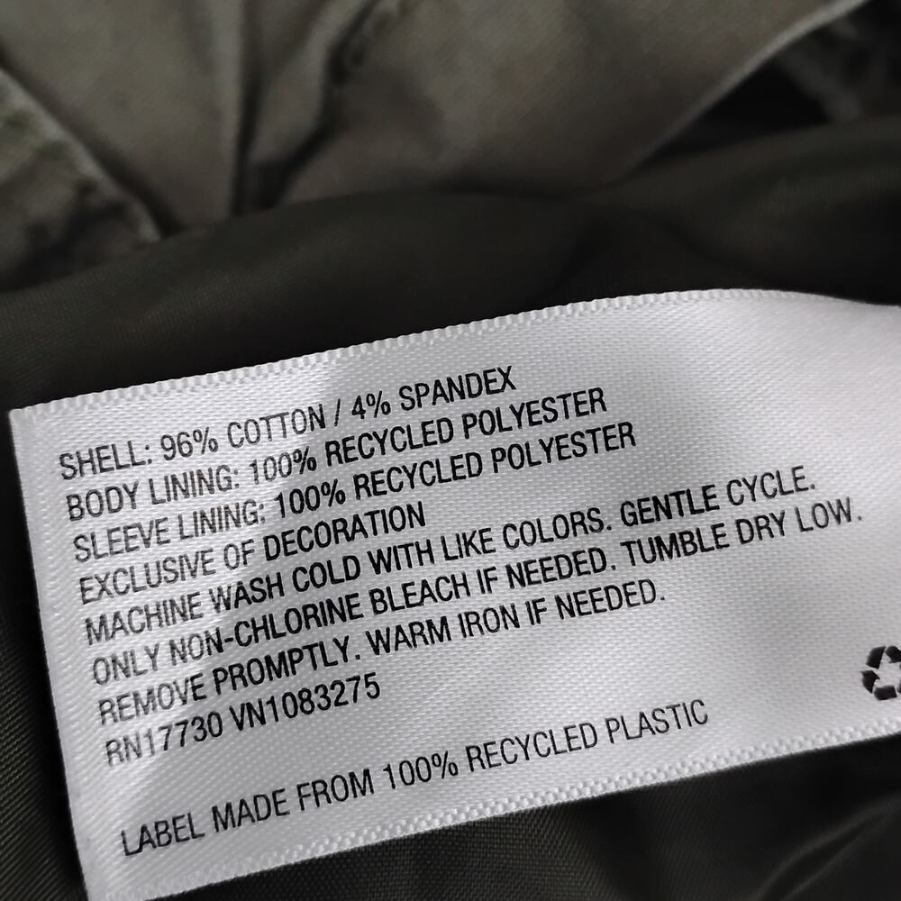 Universal Thread Utility Jacket Size XS Military … - image 5